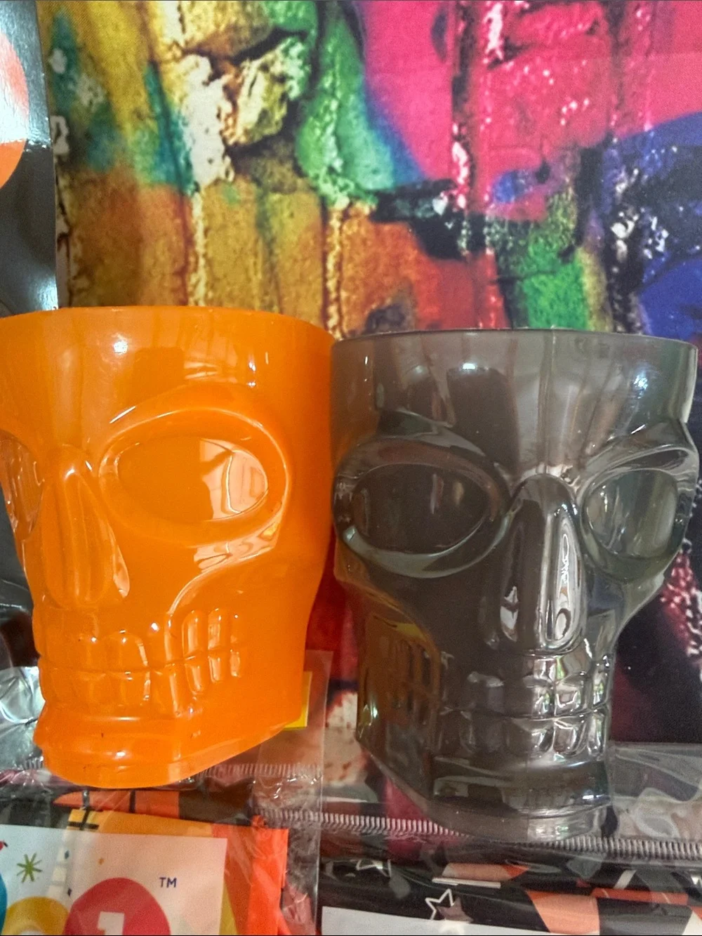 Party! Halloween Disposable Tableware Set - Orange & Black